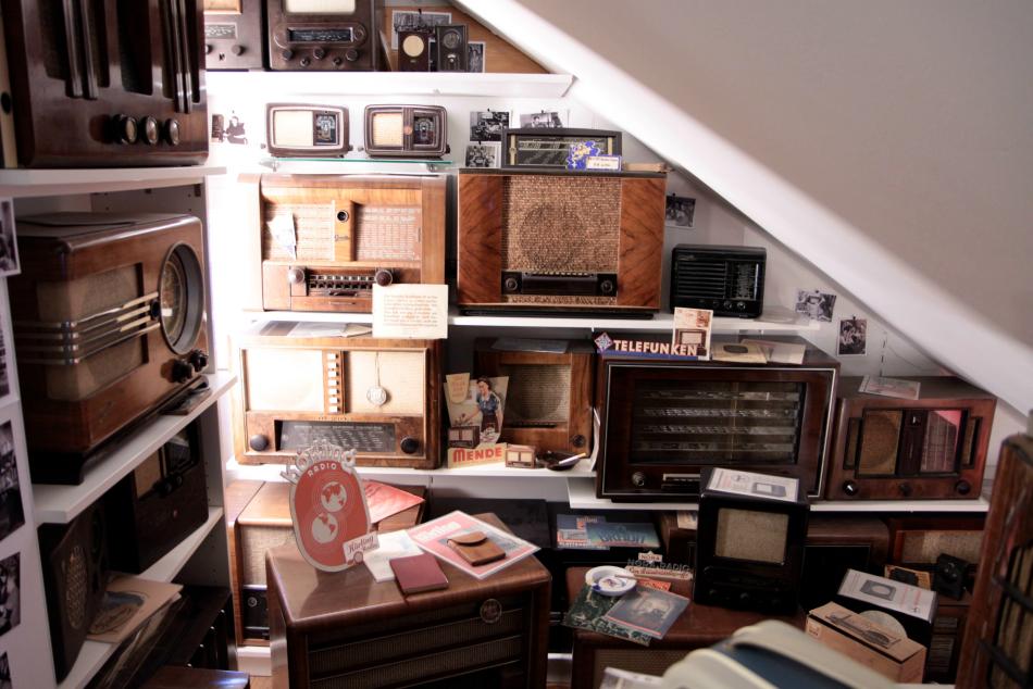 Sammlung alter Radios von Jörg Chowanetz